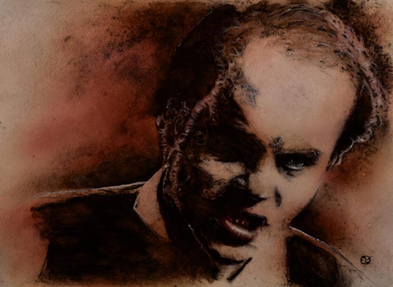 Michael Ironside Darryl Revok Scanners MeatRoots Art